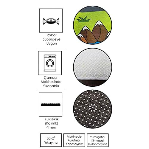 Ivy Bronx Grey Border Flower and Rose Soft Machine hf_WOOKECE1029